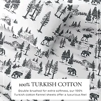 Linery Flannel Lodge Sheet Set