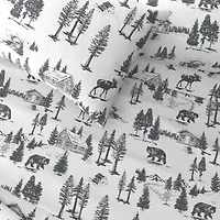 Linery Flannel Lodge Sheet Set