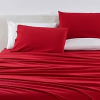 Linery Solid Flannel Sheet Set