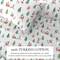 Linery Holiday Flannel Sheet Set