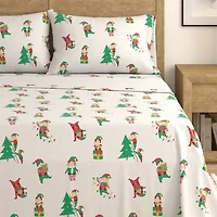 Linery Holiday Flannel Sheet Set