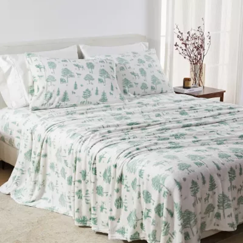 Linery Plush Printed Sheet Set