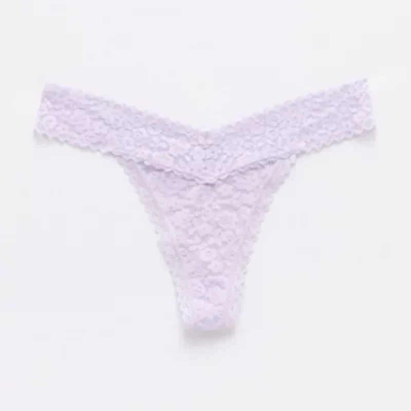 Ambrielle Everyday Lace Thong Panty