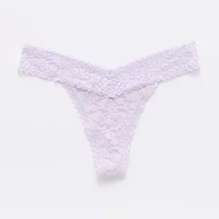 Ambrielle Everyday Lace Thong Panty