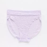 Ambrielle Everyday Lace High Cut Panty