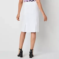Black Label by Evan-Picone Womens Suit Skirt