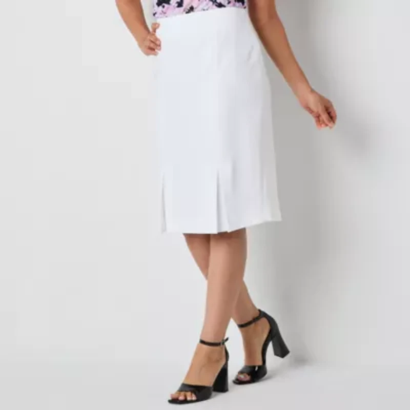 Black Label by Evan-Picone Womens Suit Skirt