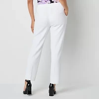 Black Label by Evan-Picone Textured Womens Straight Fit Suit Pant