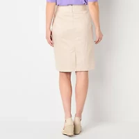 Liz Claiborne Womens Pencil Skirt