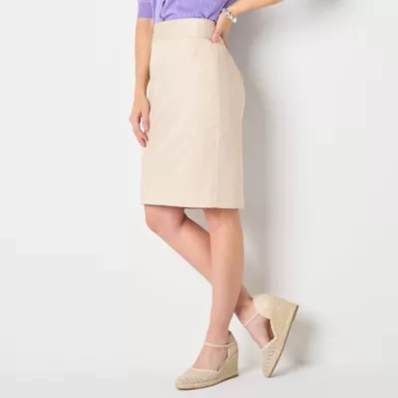 Liz Claiborne Womens Pencil Skirt