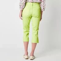 St. John's Bay Womens Skinny Mid Rise Capri Pant
