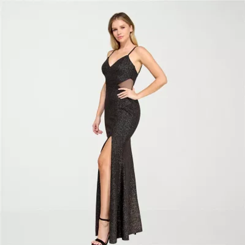 Trixxi Womens Juniors Sleeveless Bodycon Dress