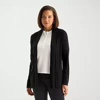 Liz Claiborne Womens Long Sleeve Layered Sweater Tall