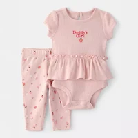 Carter's Baby Girls 2-pc. Pant Set