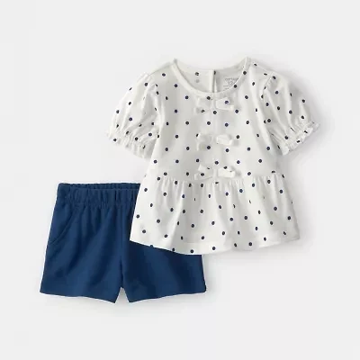 Carter's Baby Girls 2-pc. Short Set