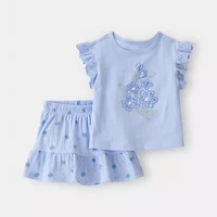 Carter's Baby Girls 2-pc. Short Set