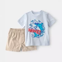 Carter's Baby Boys 2-pc. Short Set