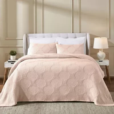 SUPERIOR® Tanta Modern Circles Woven Coverlet