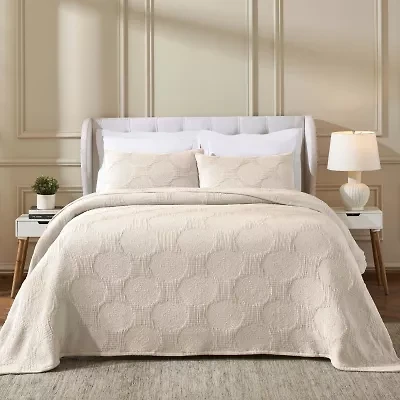 SUPERIOR® Tanta Modern Circles Woven Coverlet