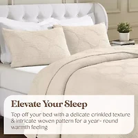 SUPERIOR® Tanta Modern Circles Woven Coverlet