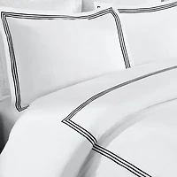 SUPERIOR® Brandon Embroidered Cotton Modern Duvet Cover