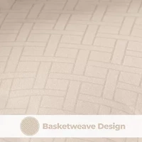 SUPERIOR® Striped All Season Plush Reversible Down Alternative Hypoallergenic Comforter