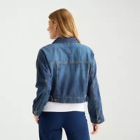 Liz Claiborne Womens Petite Lightweight Jacket