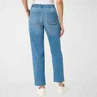 Gloria Vanderbilt Womens High Rise Relaxed Fit Jean