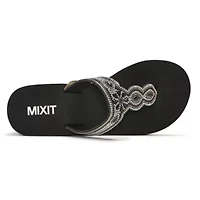 Mixit Womens Medallion Wedge Sandals