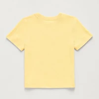Okie Dokie Toddler & Little Boys Crew Neck Short Sleeve Regular Fit Graphic T-Shirt