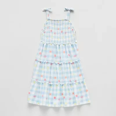 Okie Dokie Toddler & Little Girls Sleeveless A-Line Dress