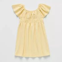 Thereabouts Little Girls Sleeveless A-Line Dress
