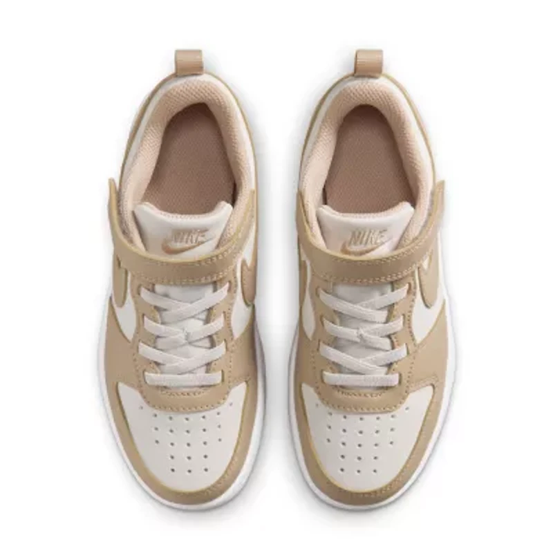 Nike Court Borough Low Next Bloom Little Kid Unisex Sneakers