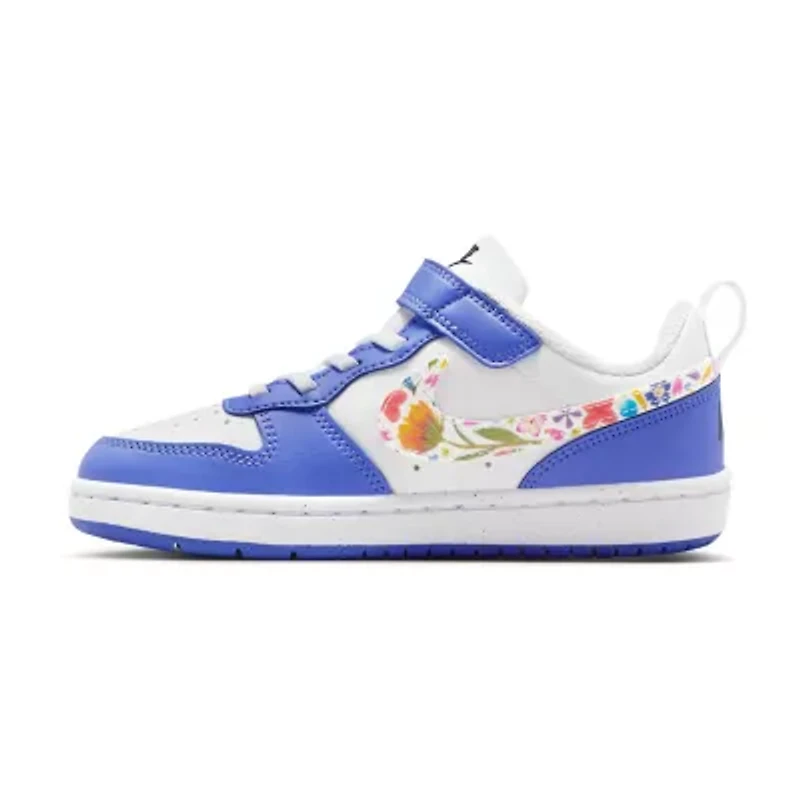 Nike Court Borough Low Fl Little Kid Girls Sneakers