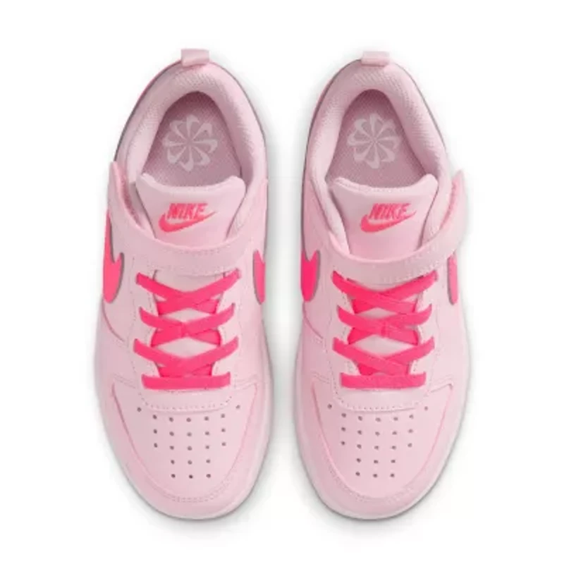 Nike Court Borough Low Little Kid Girls Sneakers
