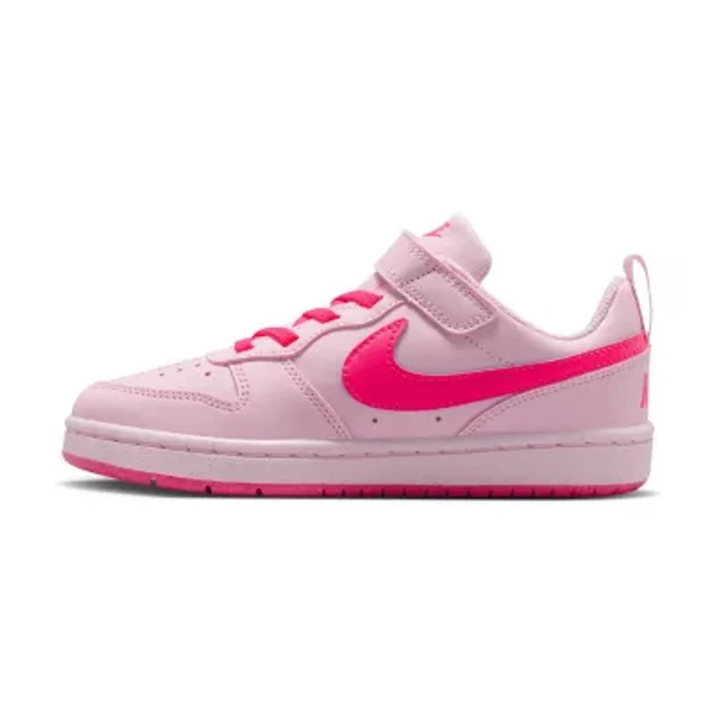 Nike Court Borough Low Little Kid Girls Sneakers