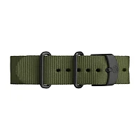 Timex® Expedition Scout Mens Green Fabric Strap Watch