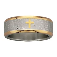 Men's Lord's Prayer Band Stainless Steel