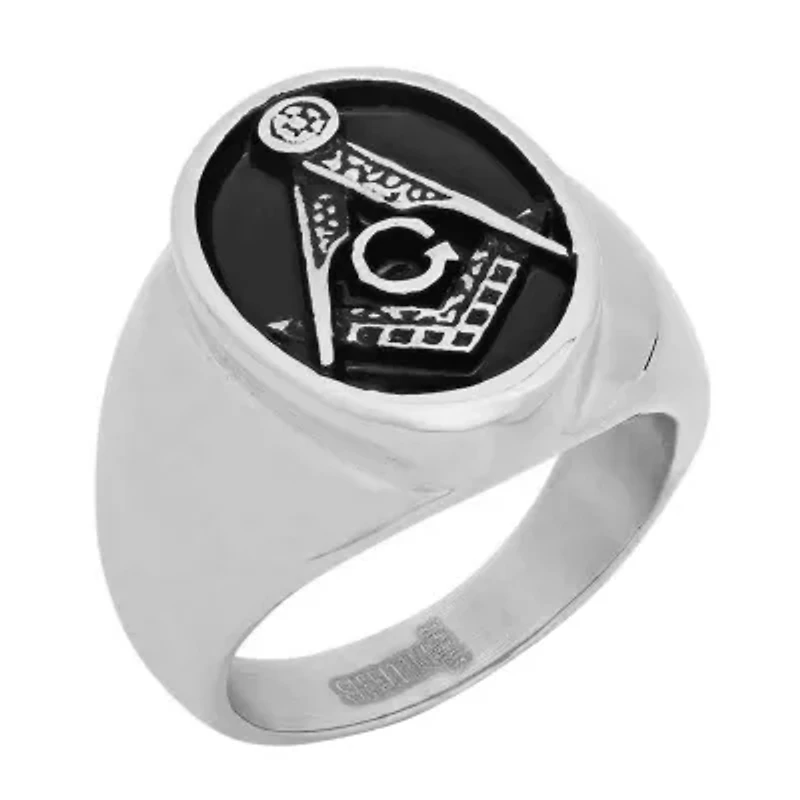 Steeltime Mens Stainless Steel Hypoallergenic Fashion Ring