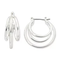 Mixit Womens 19mm Hypoallergenic Hoop Earrings