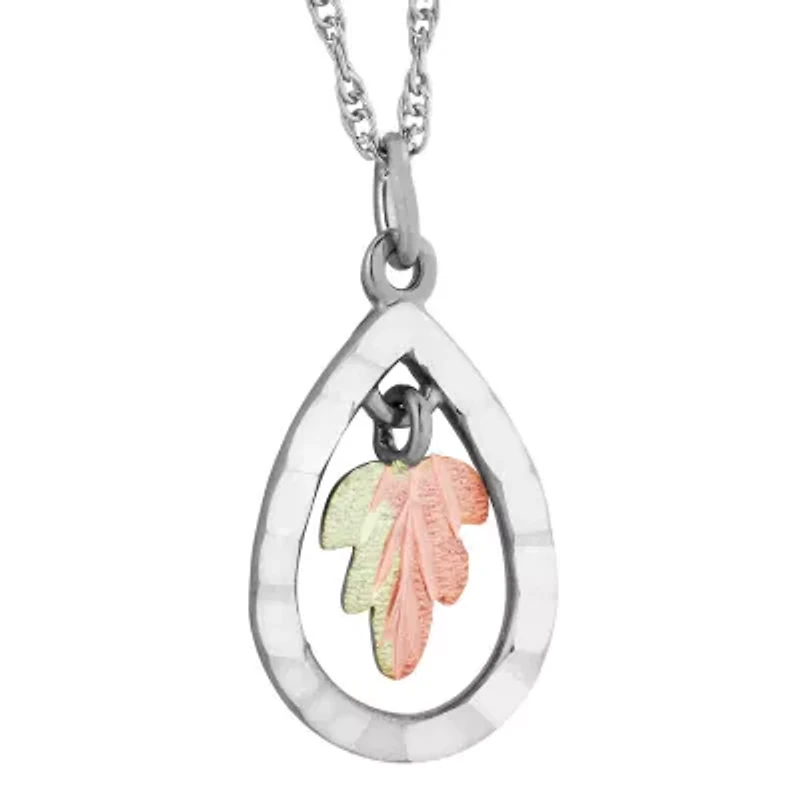 Landstroms Black Hills Gold Sterling Silver Pendant Necklace