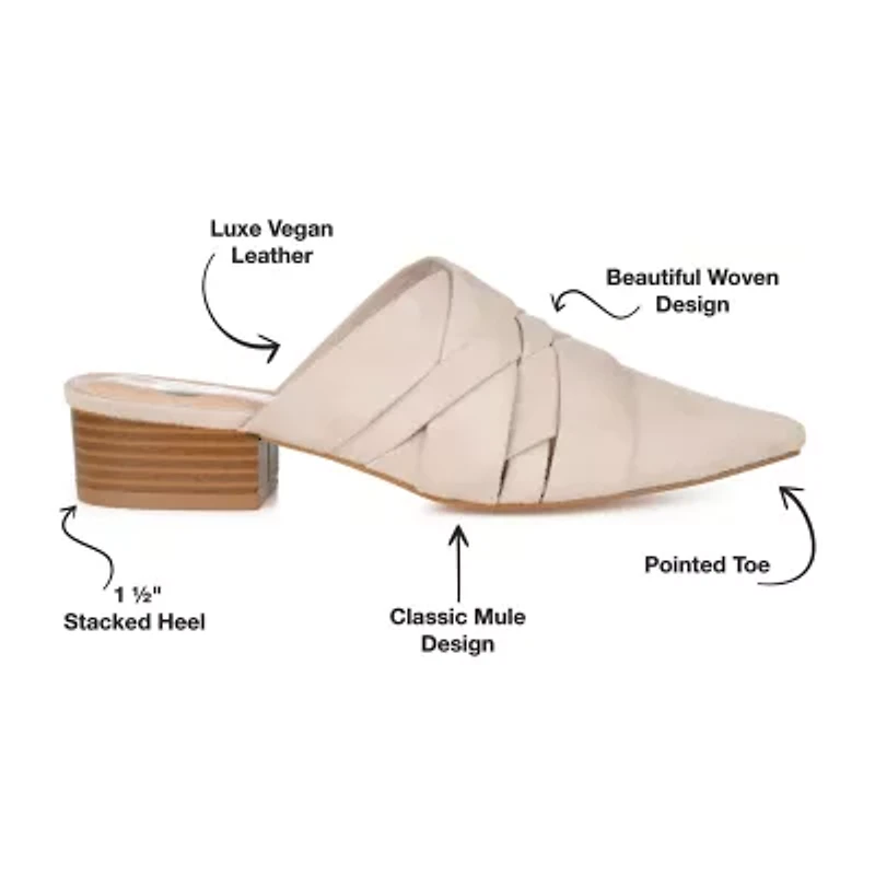 Journee Collection Kalida Womens Pointed Mules