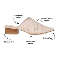 Journee Collection Kalida Womens Pointed Mules