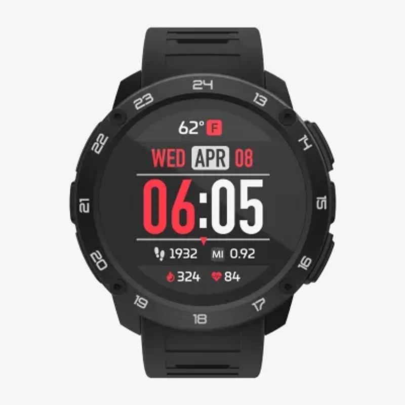 Itouch Explorer Unisex Adult Multi-Function Digital Black Smart Watch 500229b-51-G02