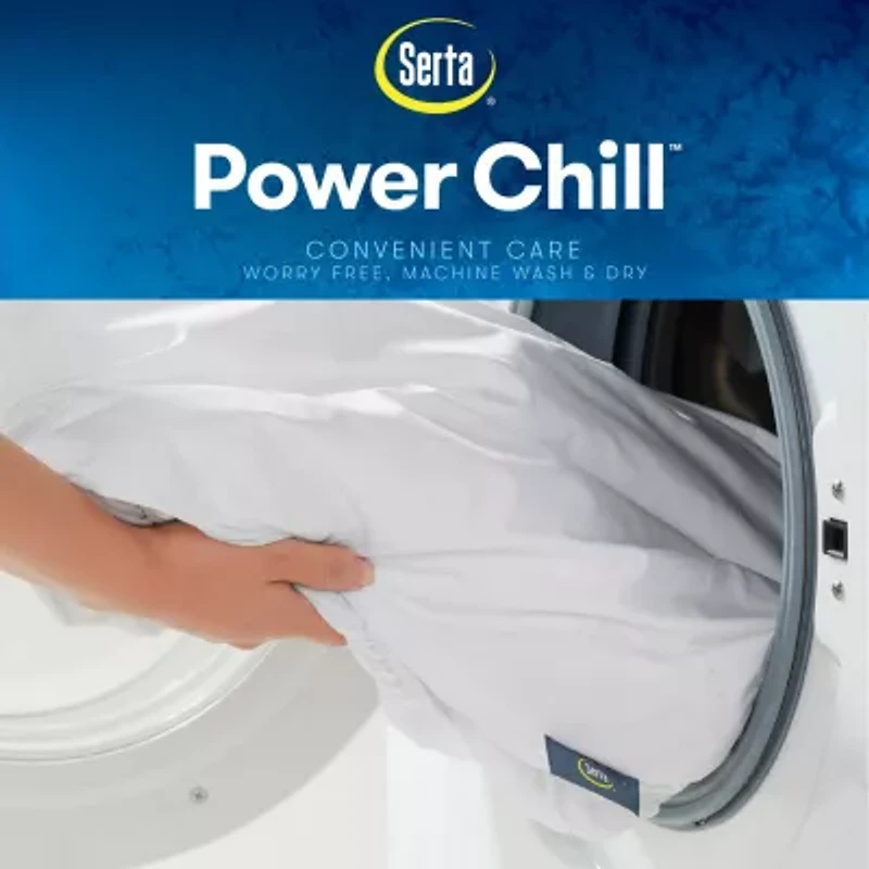 Serta® Power Chill Waterproof Mattress Protector