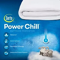 Serta® Power Chill Waterproof Mattress Protector