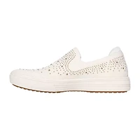 Skechers Arch Fit Arcade Martha Stewart Womens Round Closed Toe Slip-On Shoe