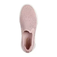 Skechers Arch Fit Arcade Martha Stewart Womens Round Closed Toe Slip-On Shoe