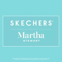 Skechers Arch Fit Arcade Martha Stewart Womens Round Closed Toe Slip-On Shoe
