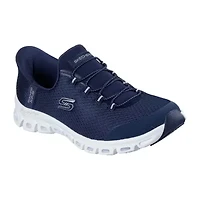 Skechers Hands Free Slip-Ins Glide-Step Pursuit Womens Slip-On Walking Shoes Wide Width